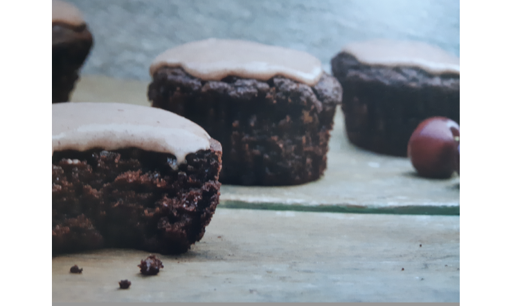 Cupcake maca sans gluten ni lactose inspiré par Peggy