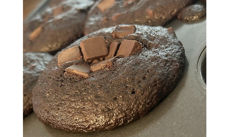 Muffins aux 3 chocos véganes