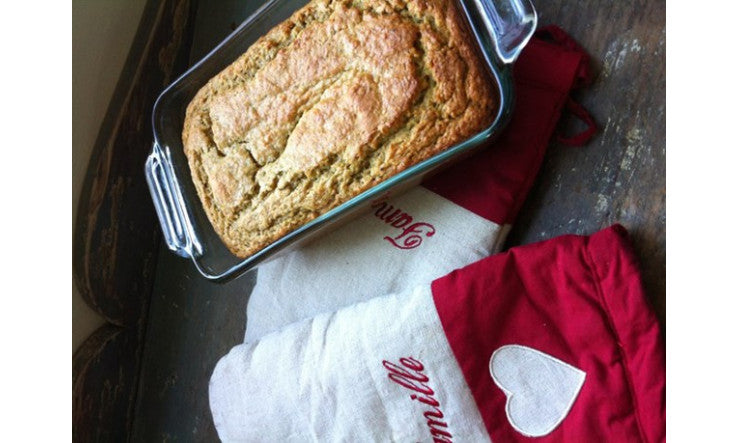 Gâteau aux zucchinis sans gluten, sucré au sirop d'érable