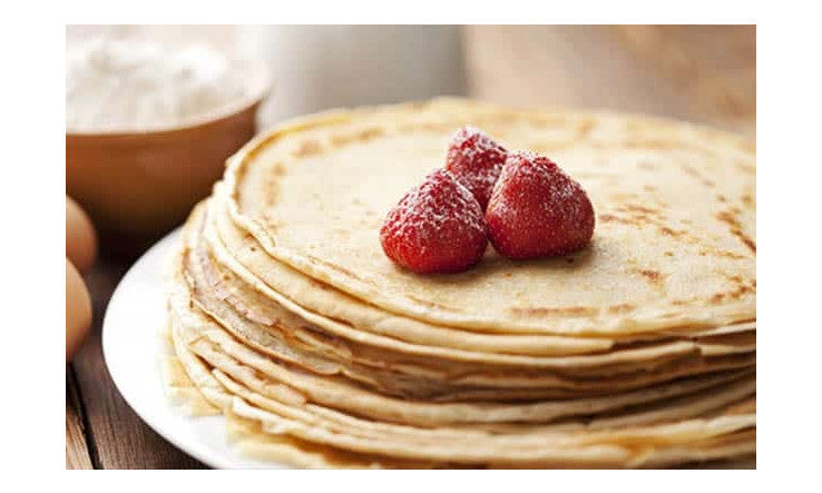 Mélange à crêpes riches en protéines
