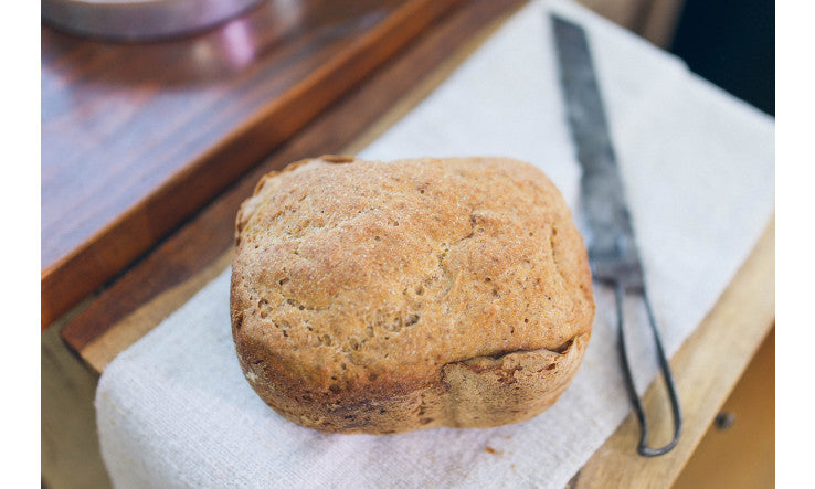 Faire son propre pain sans gluten, sans lactose, sans oeufs en 8 minutes