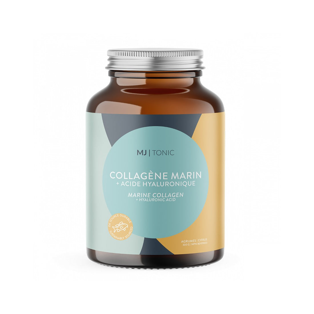 Pot de 300 g de collagène marin en poudre de Maison Jacynthe