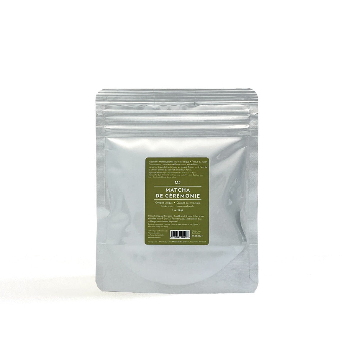 Ceremonial Grade 30 g Refill Matcha Maison Jacynthe