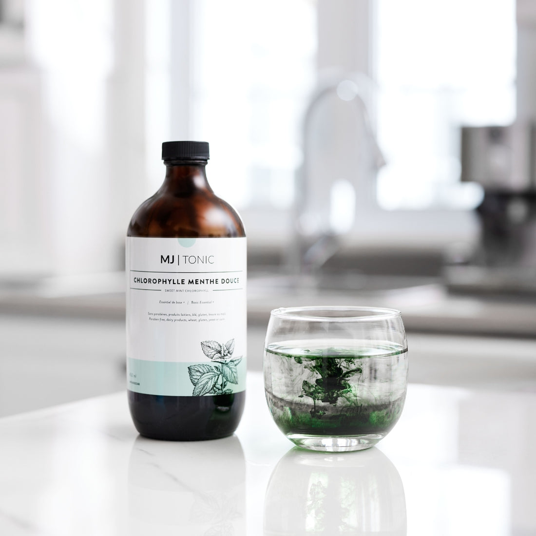 Chlorophylle menthe douce