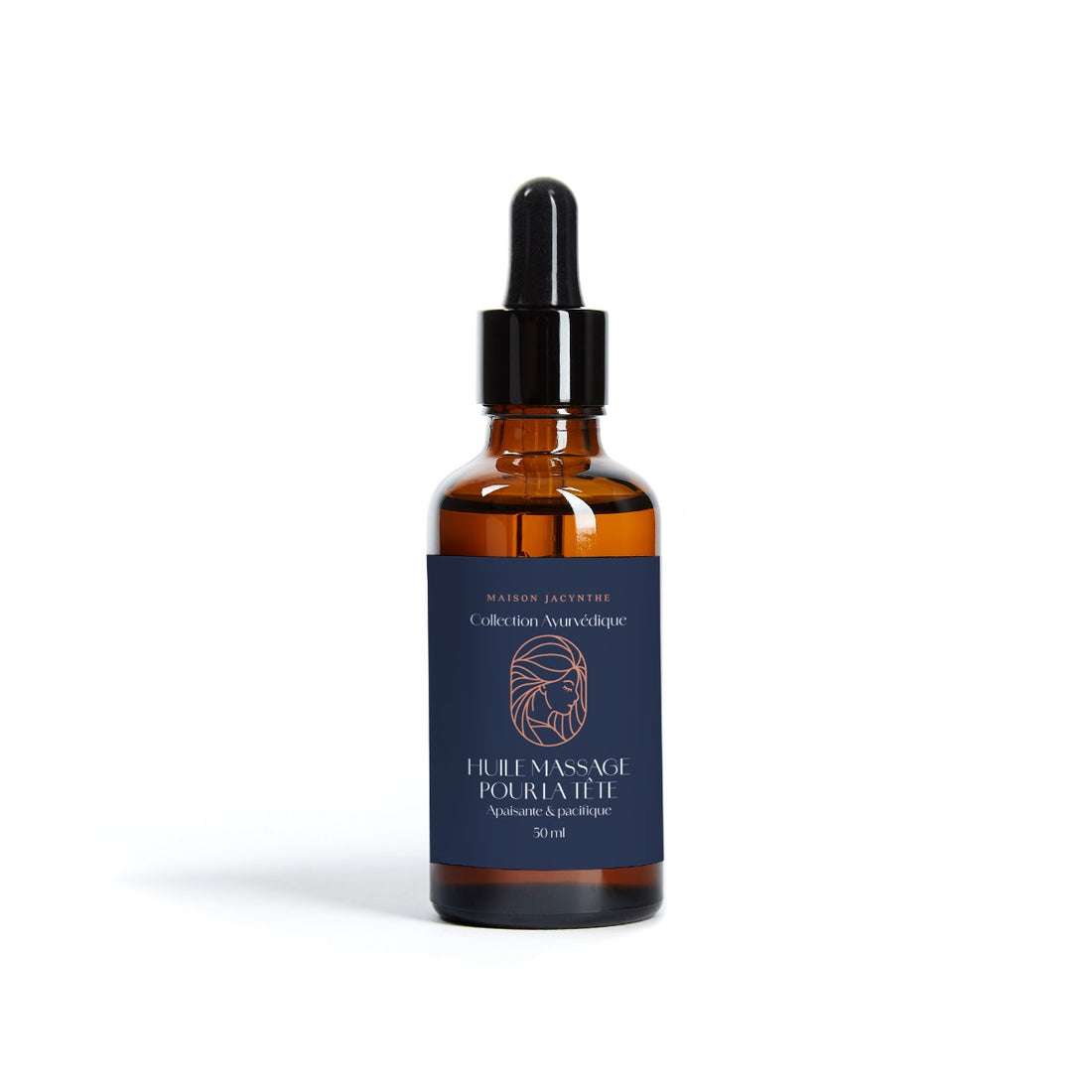 Huile massage pour la tête