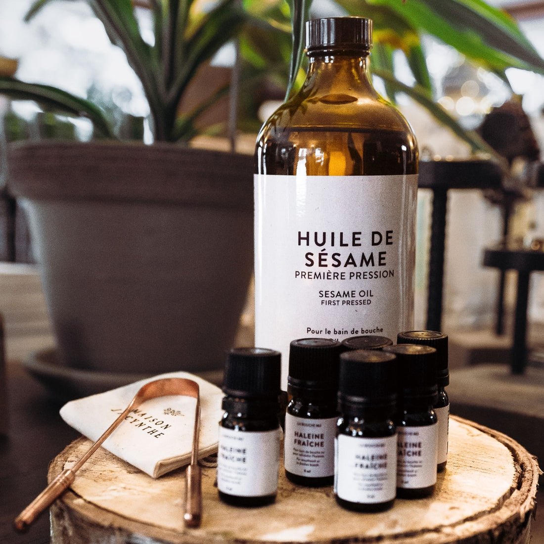 Huile de sésame