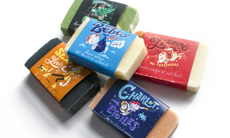 Les 5 savons de Jacynthe