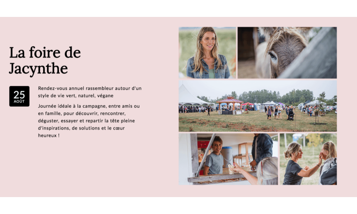 La foire s'en vient!!!