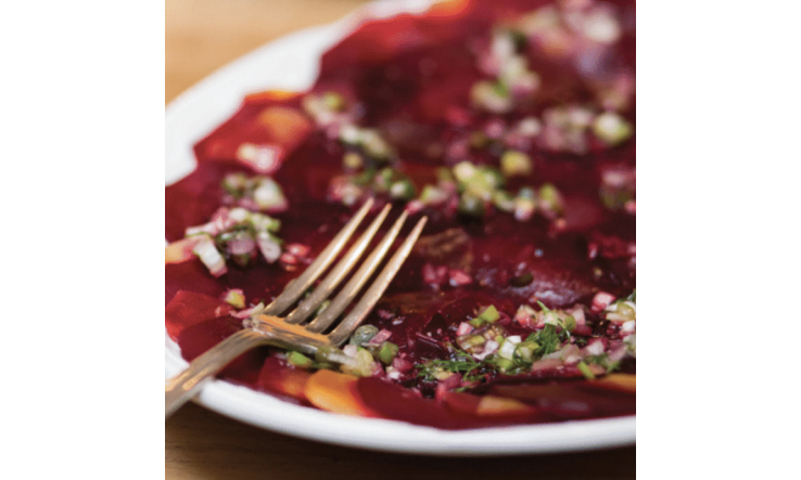 Carpaccio de betteraves