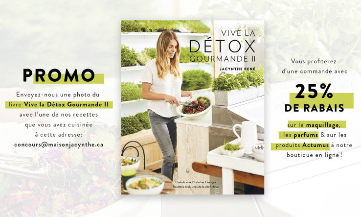 Code promo pour le lancement de Vive La Détox Gourmande II