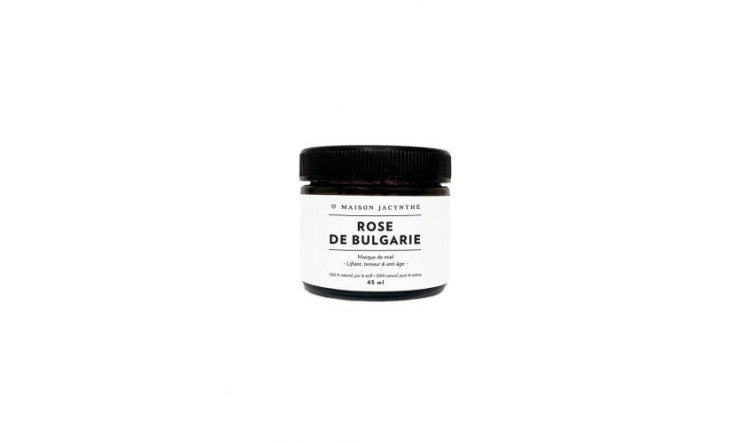 Rose de Bulgarie - masque de miel
