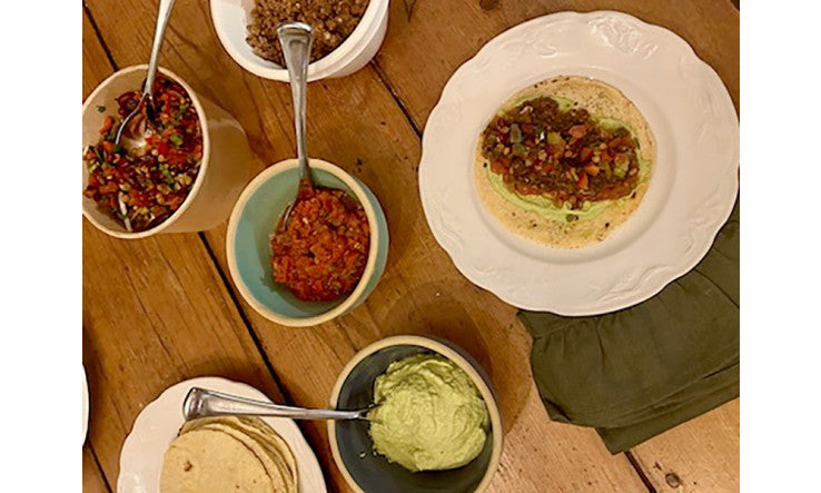Tacos et ses garnitures