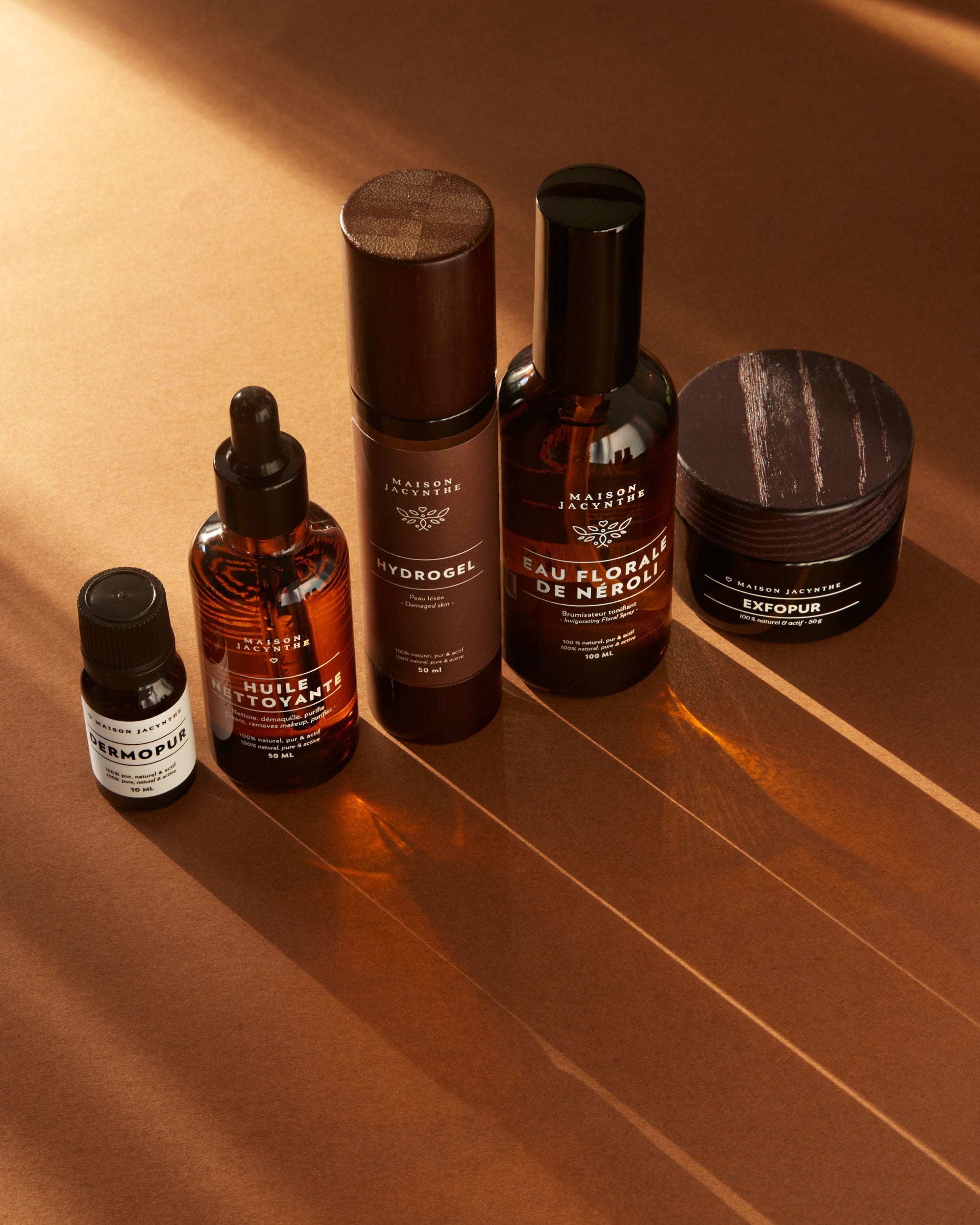 Routine complète de soins visage naturels