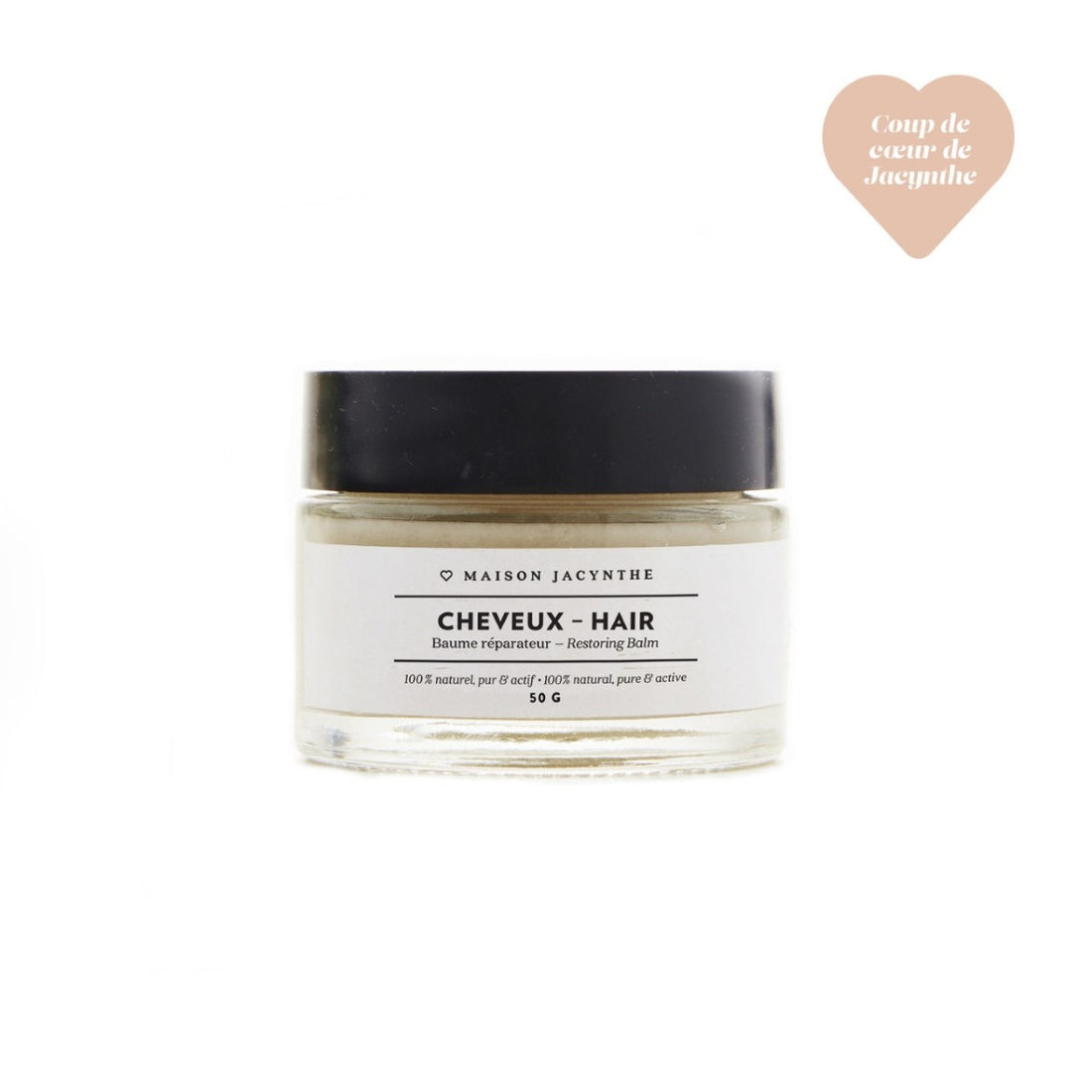 Baume réparateur naturel pour cheveux