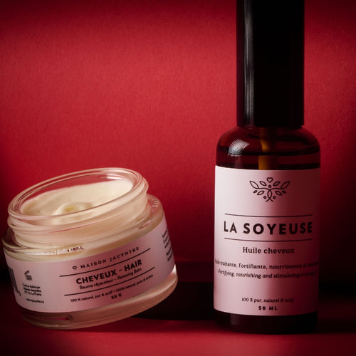 Baume réparateur naturel pour cheveux