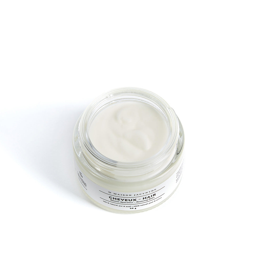 Baume réparateur naturel pour cheveux
