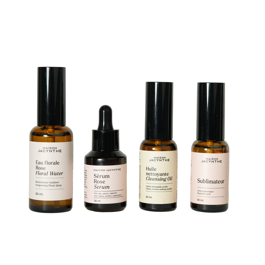 Ensemble rituel rose