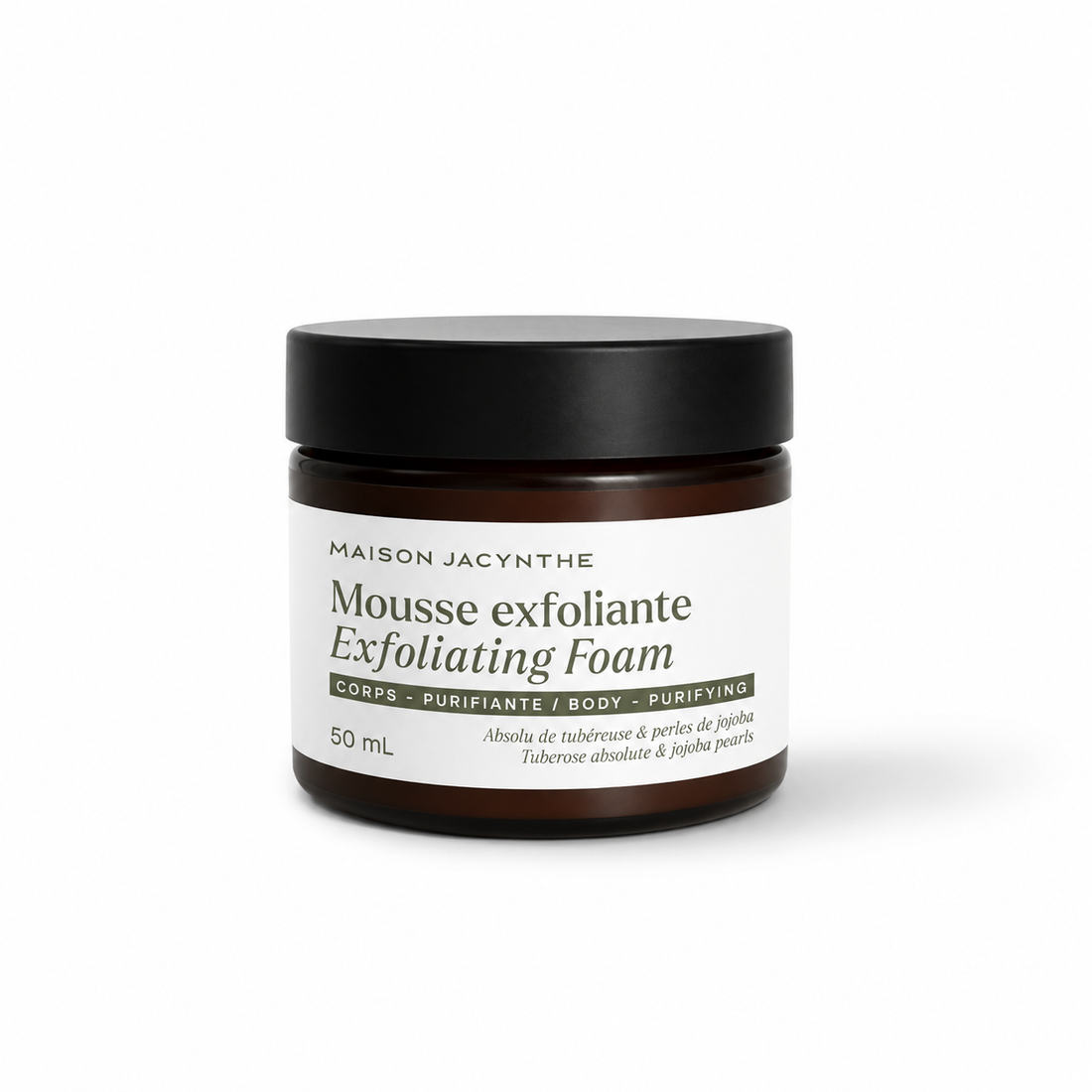 Exfoliating mousse
