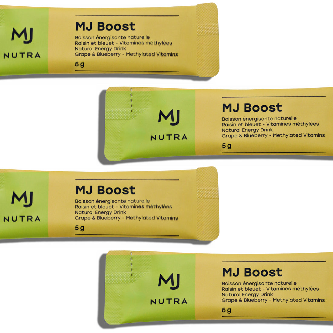 MJ Boost (raisin et bleuet) - Boite de 10 sachets de 5g