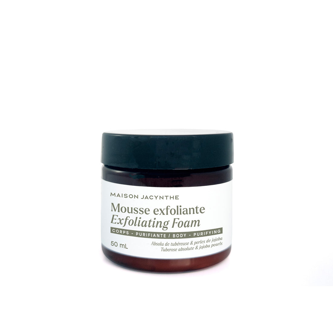 Exfoliating mousse