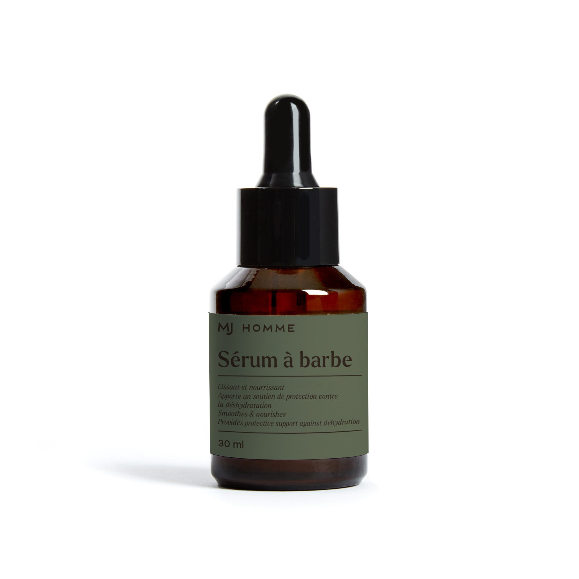 Bouteille de 30 ml du Sérum à barbe de Maison Jacynthe