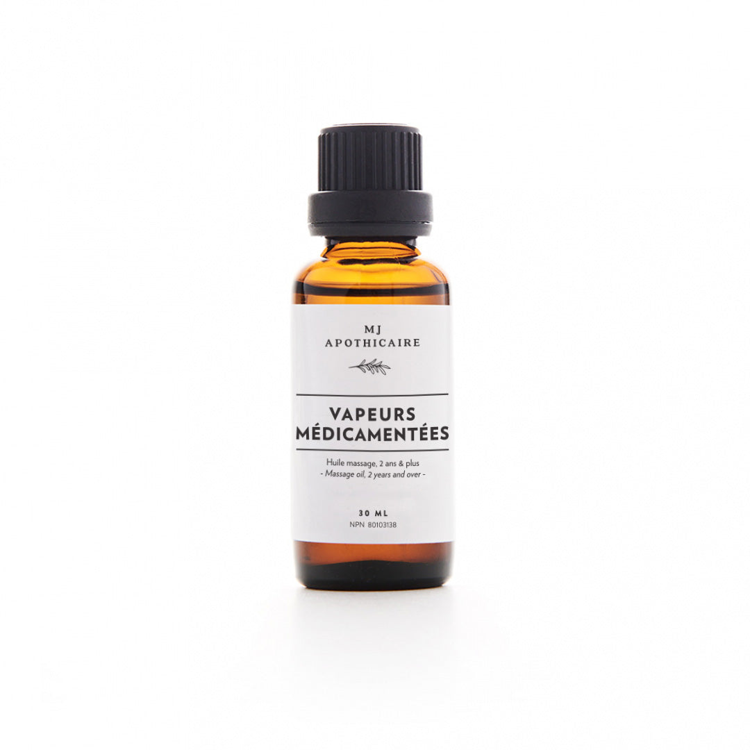 Vapeurs médicamentées - Massage Oil