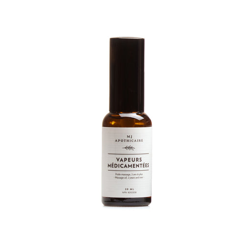 Vapeurs médicamentées - Massage Oil