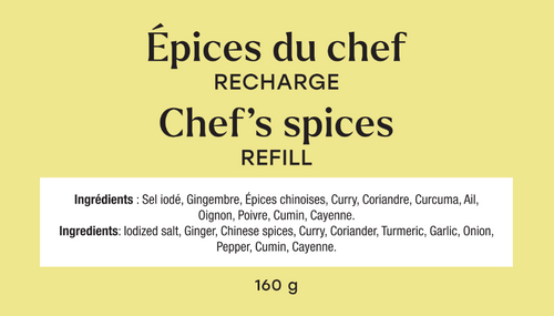 Épices du chef - Recharge