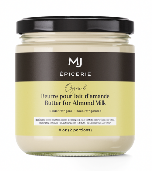 Beurre pour lait d'amande