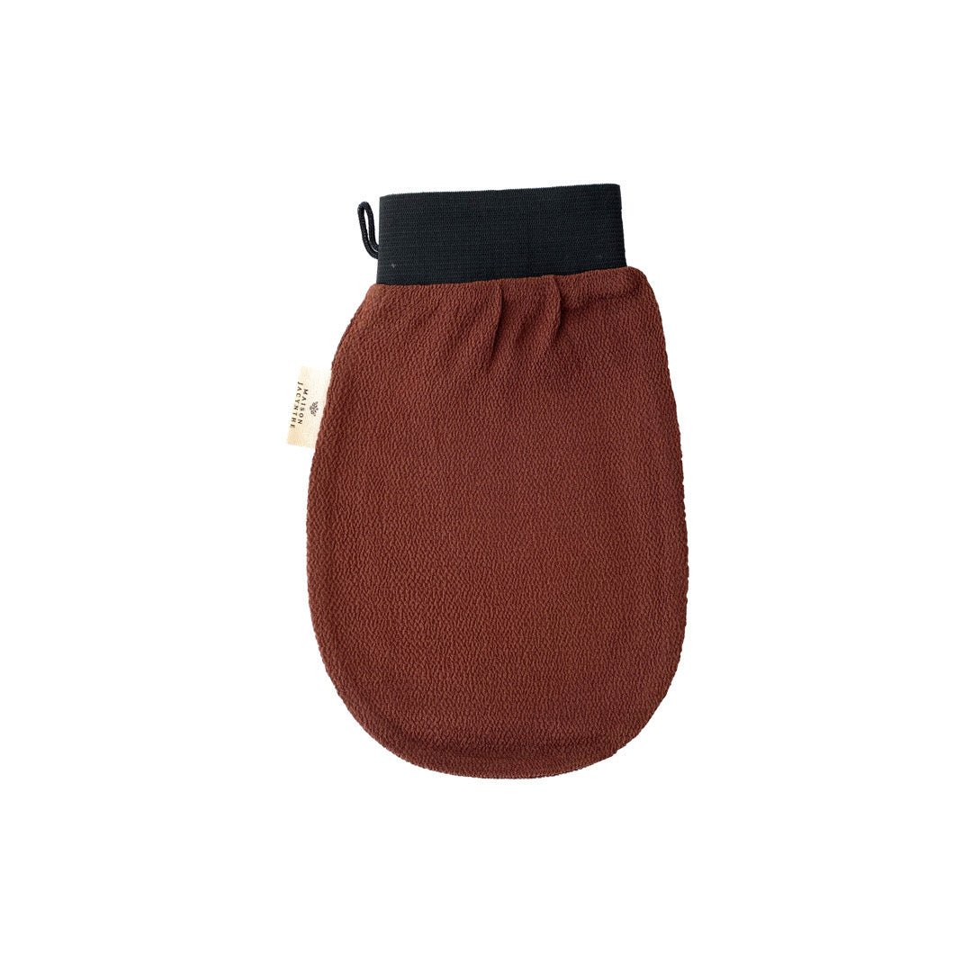 Brown Exfoliating glove
