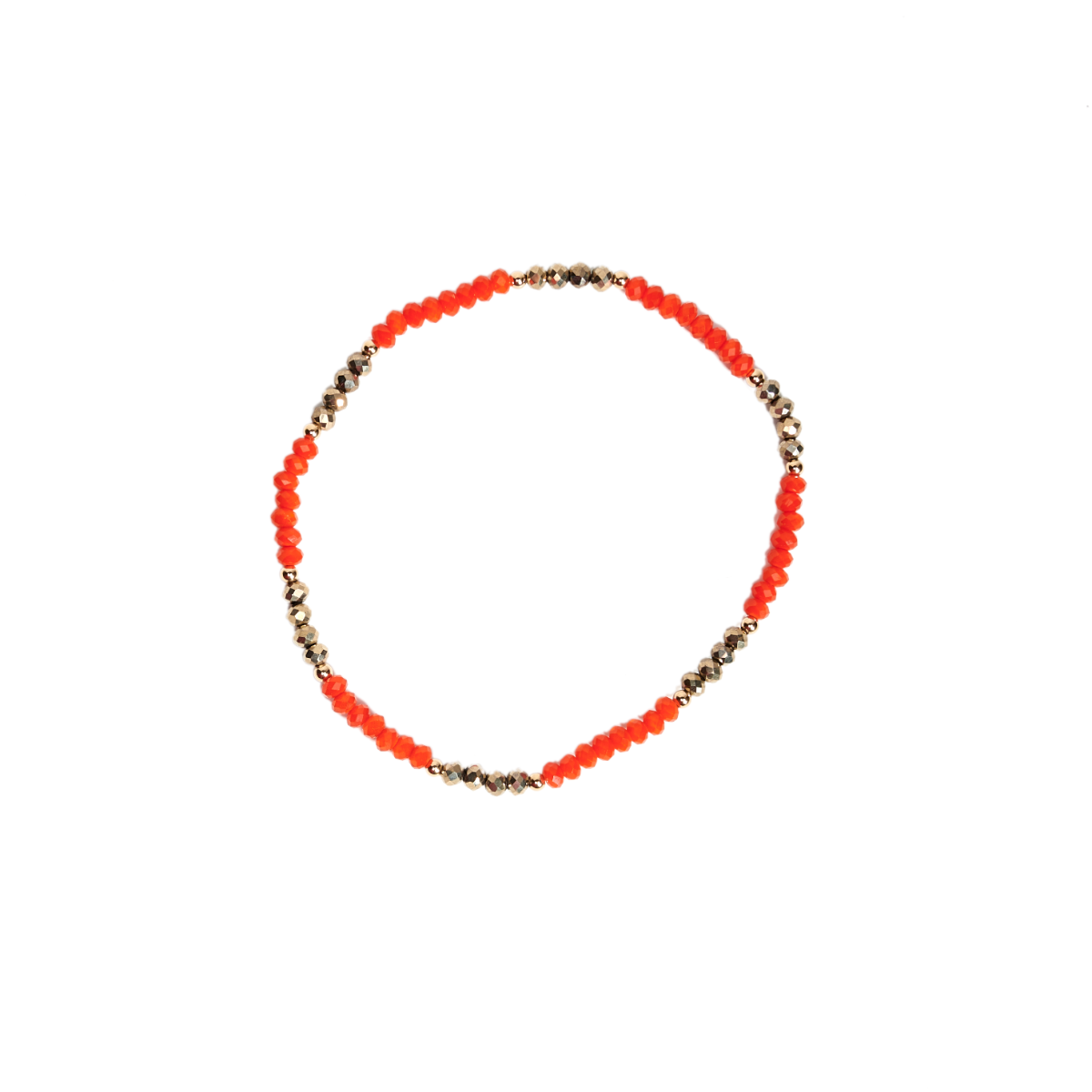 Bracelet Cheville Butterfly Orange