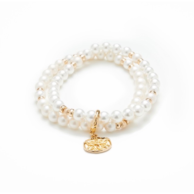 Exceptional - Bracelet White Pearl