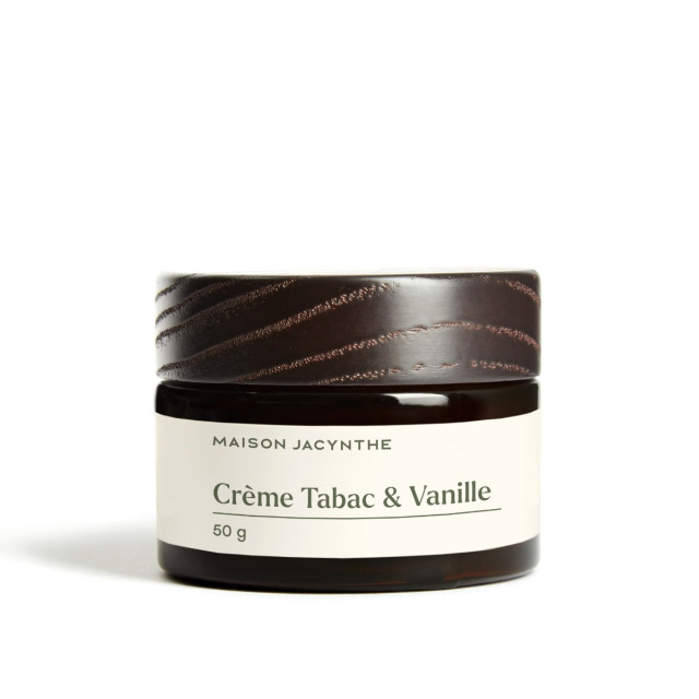 Crème parfumée 50g Tabac & Vanille de Maison Jacynthe