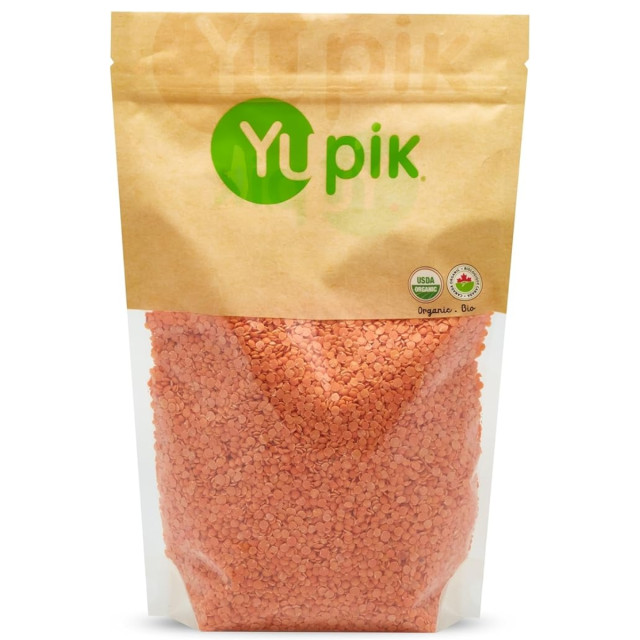 Sac de 500g des Lentilles rouges biologiques de Yupik