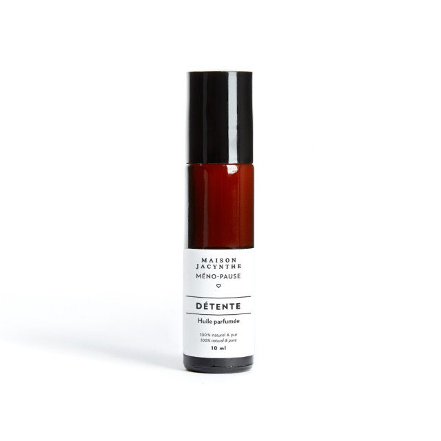 Huile parfumée à bille Détente de 10 ml de Maison Jacynthe