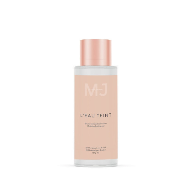 Vaporisateur pour le visage l'eau teint de Maison Jacynthe. Hydrate et fixe le maquillage