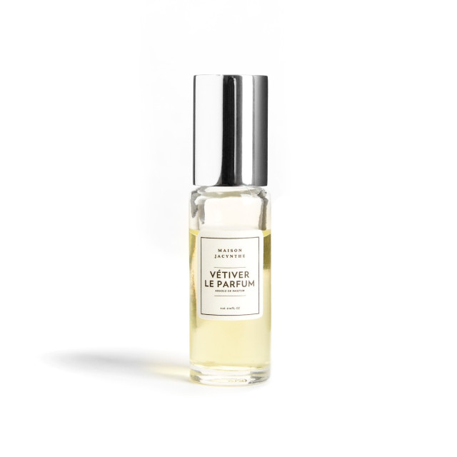 Bouteille de 4 ml de Vétiver Le parfum de Maison Jacynthe