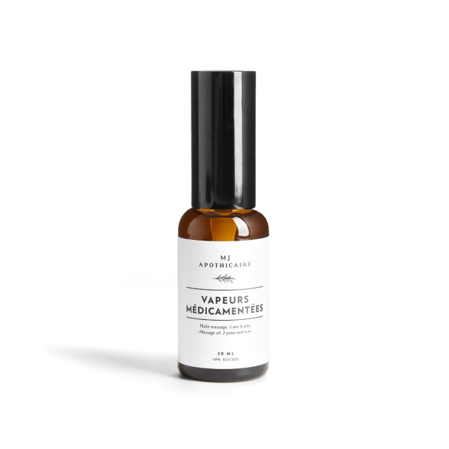 Vapeurs médicamentées - Massage Oil