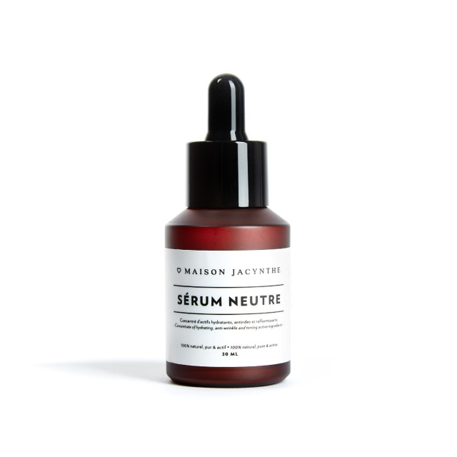 Bouteille de 30 ml avec pipette du Sérum Neutre - Pour peau sensibilisée de Maison Jacynthe