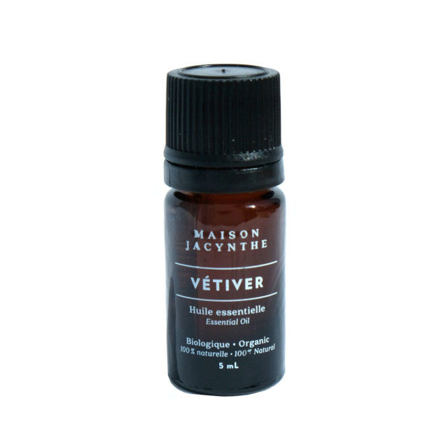 Huile essentielle - Vétiver - 100 % naturel & pur | Maison Jacynthe