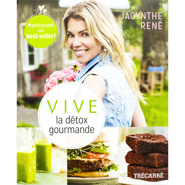 Livre de recette Vive la détox gourmande Maison Jacynthe