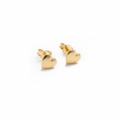 Heart - Gold Earrings