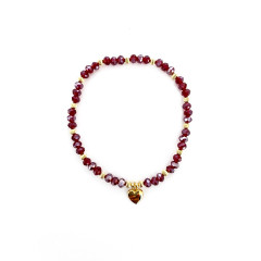 Bracelet Gold Amour Rouge