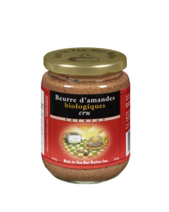 Organic raw almond butter - Smooth