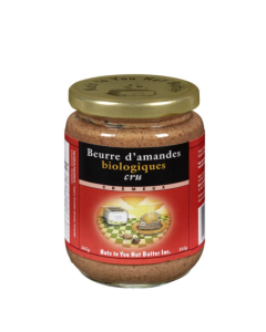 Beurre d'amandes biologiques cru - Crémeux