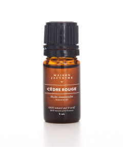 Huile essentielle - Cèdre rouge - 100 % naturel & pur | Maison Jacynthe