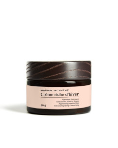 Pot de 50 g de la Crème riche hiver de Maison Jacynthe