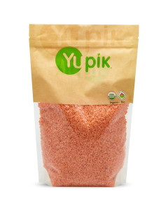 Sac de 500g des Lentilles rouges biologiques de Yupik