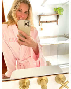 MJ pink bathrobe - Smal/Medium 