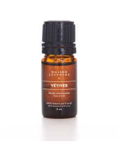 Huile essentielle - Vétiver - 100 % naturel & pur | Maison Jacynthe